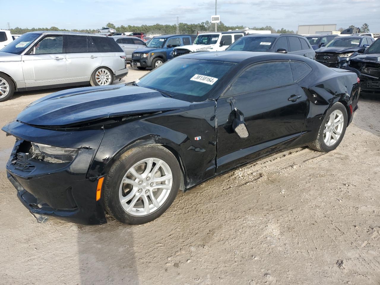 Image 1 of 2021 CHEVROLET CAMARO LS 2021 with VIN 1G1FB1RX8M0120346