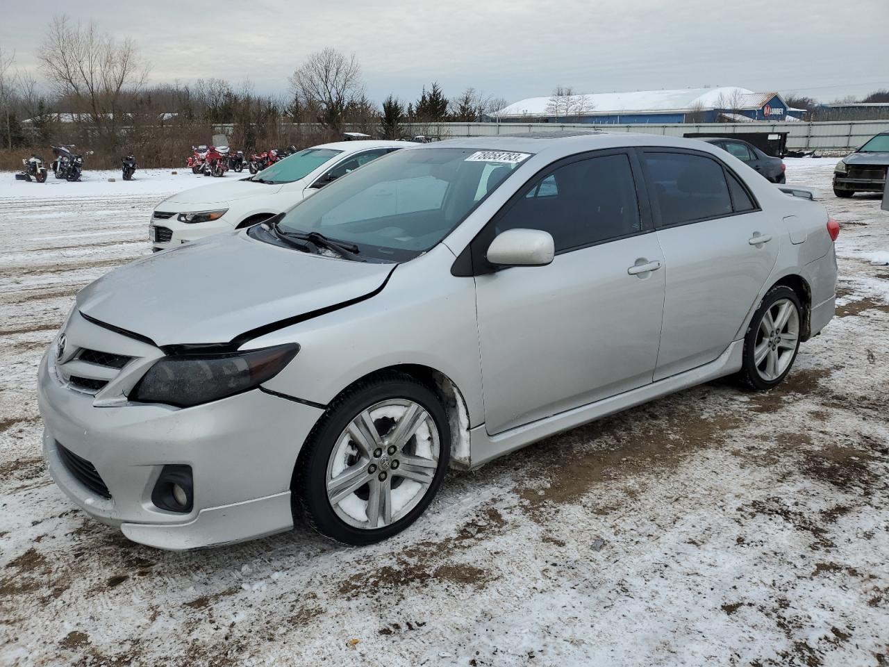 Image 1 of 2013 TOYOTA COROLLA BASE 2013 with VIN 5YFBU4EE8DP207661