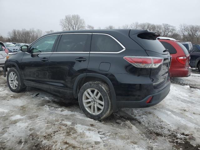 Image 2 of 2016 TOYOTA HIGHLANDER LE 2016 with VIN 5TDBKRFH3GS235780