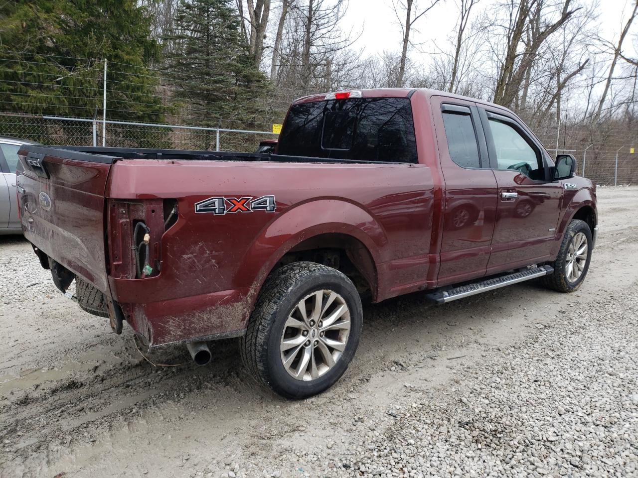 Image 3 of 2016 FORD F150 SUPER CAB 2016 with VIN 1FTEX1EP3GFC81392