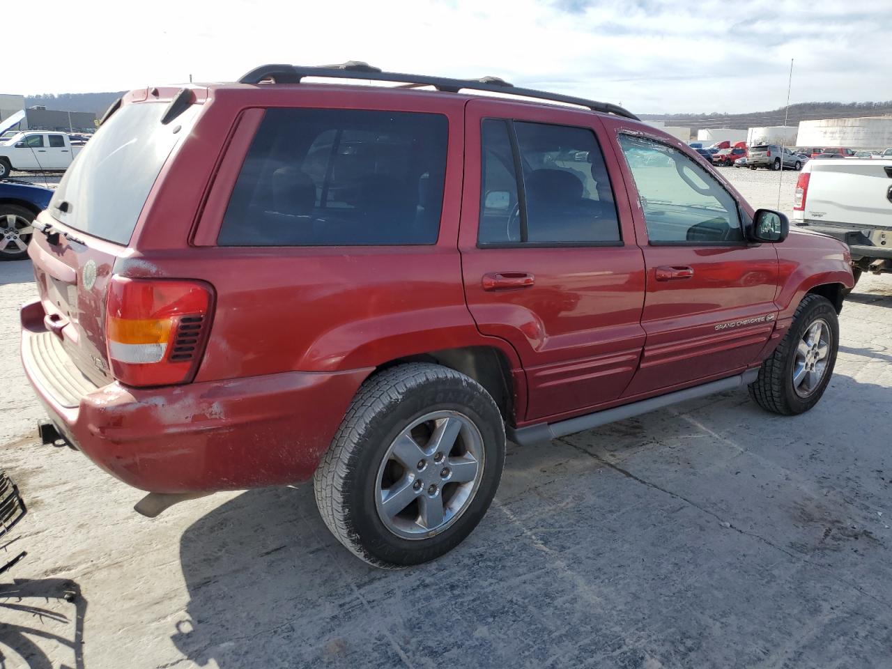 Image 3 of 2003 JEEP GRAND CHEROKEE OVERLAND 2003 with VIN 1J8GW68J03C508753