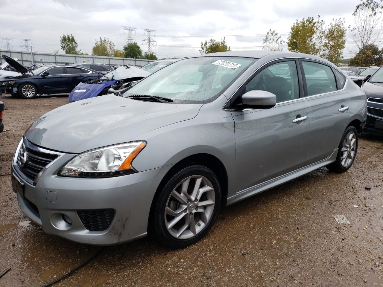 Image 1 of 2014 NISSAN SENTRA S 2014 with VIN 3N1AB7AP1EY293149