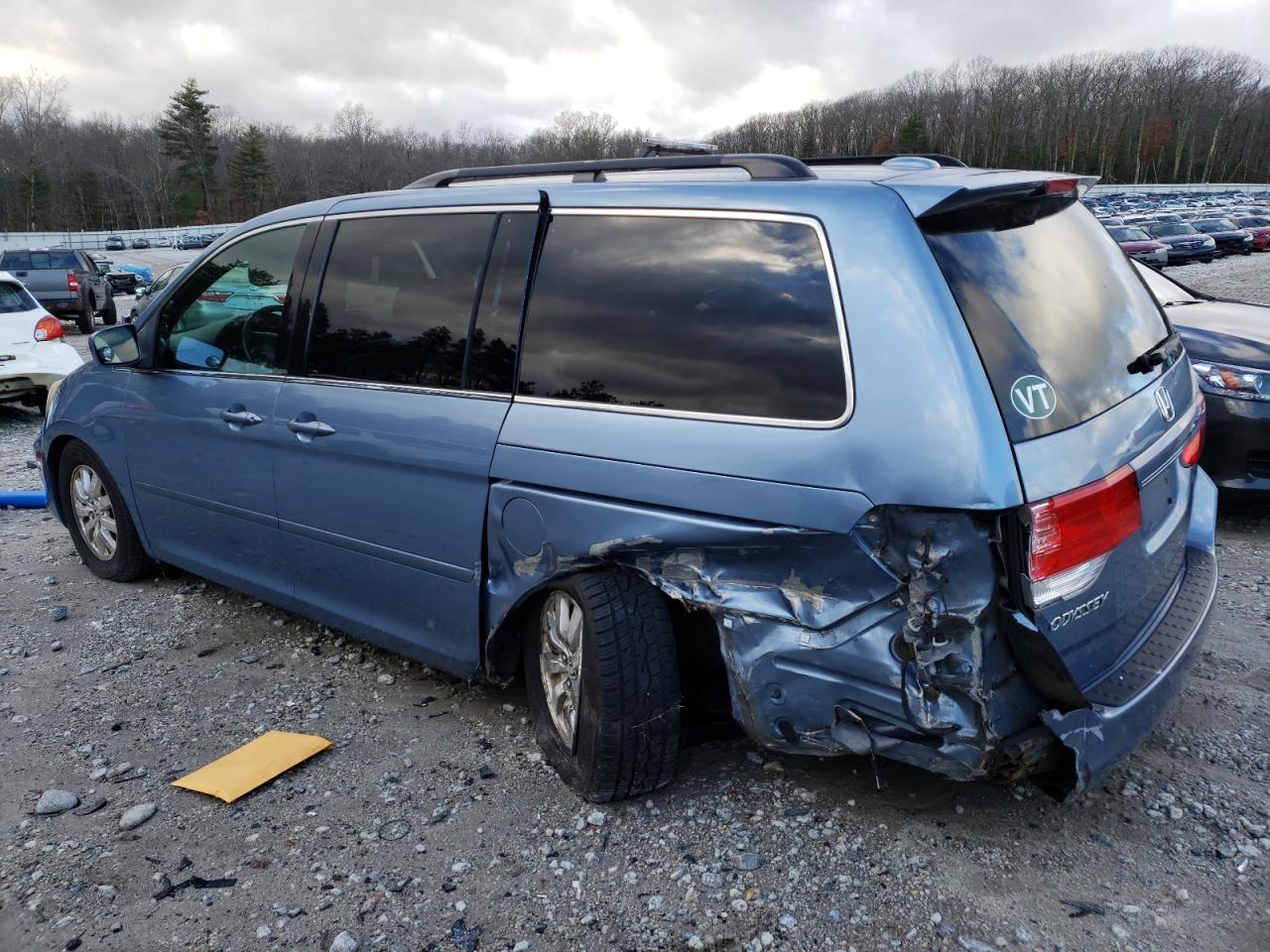 Image 2 of 2010 HONDA ODYSSEY EXL 2010 with VIN 5FNRL3H7XAB072926