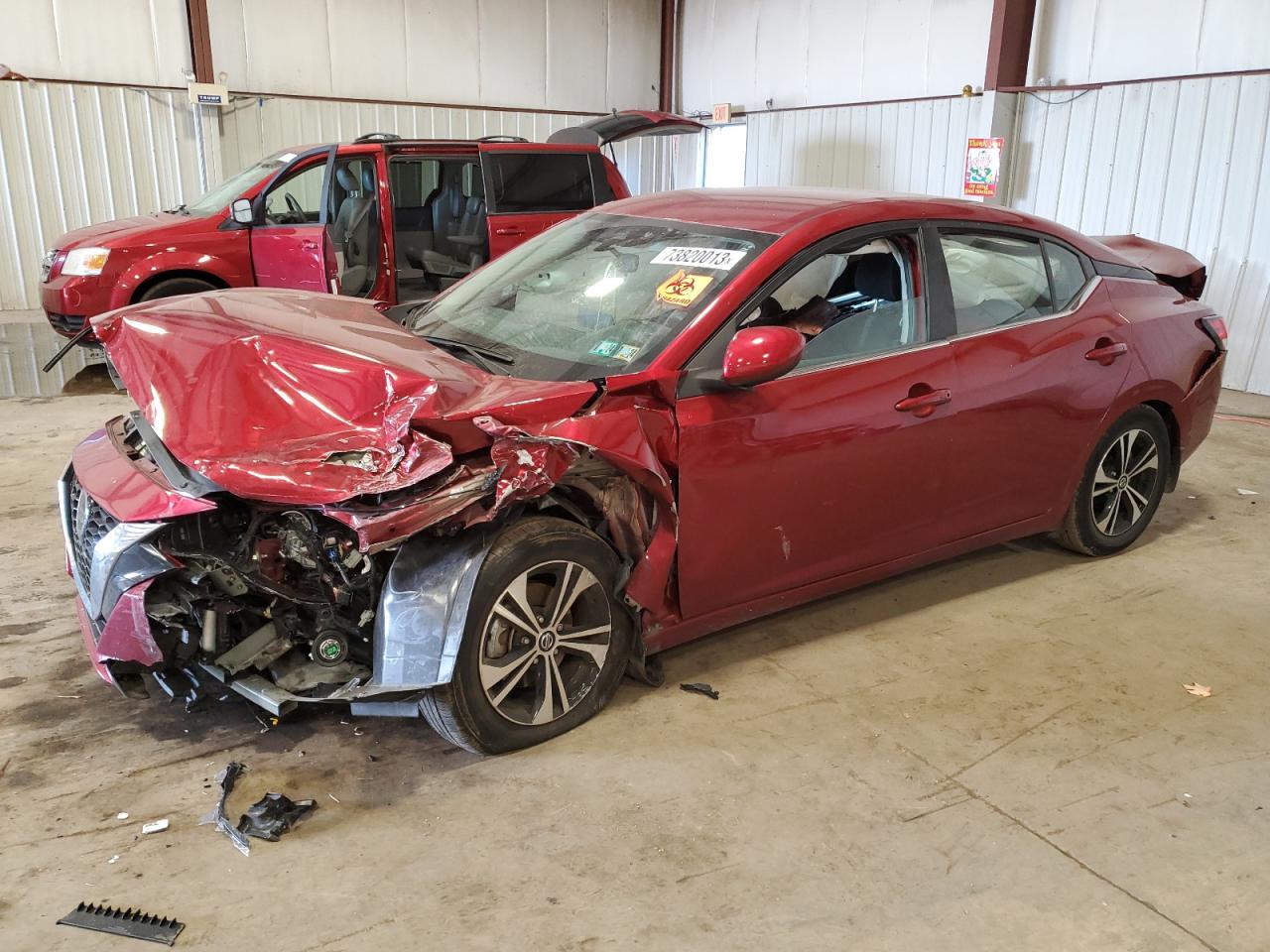Obraz 1 z 2021 NISSAN SENTRA SV 2021 z VIN 3N1AB8CVXMY265737