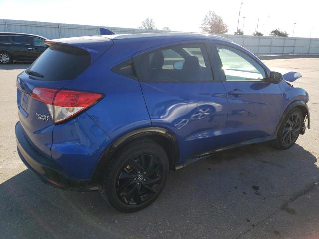 Image 3 of 2022 HONDA HR-V SPORT 2022 with VIN 3CZRU6H12NM769299