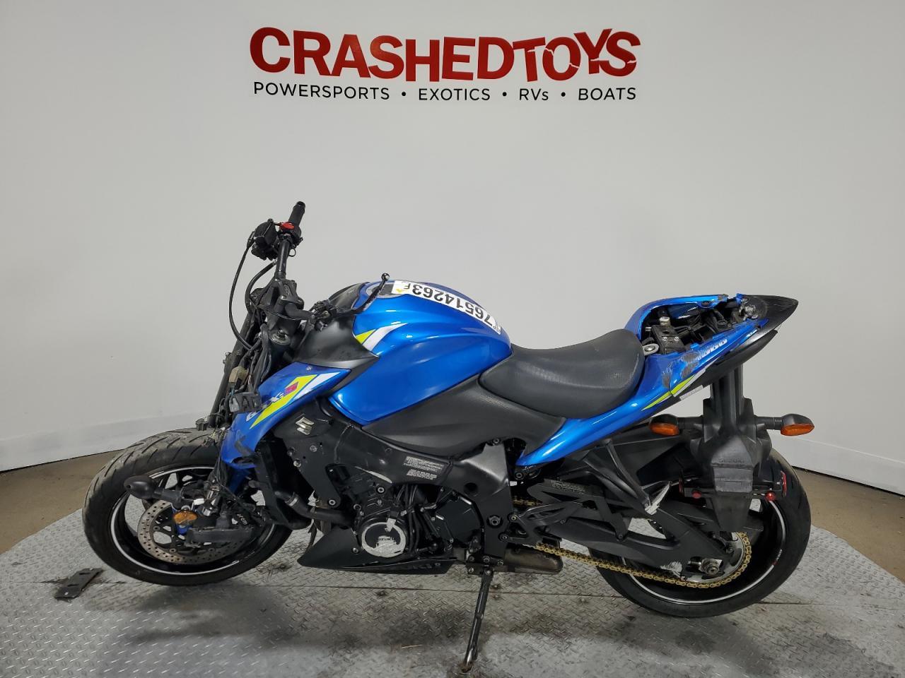 Image 3 of 2020 SUZUKI GSX-S1000 Z 2020 with VIN JS1GT7AB4L7100056