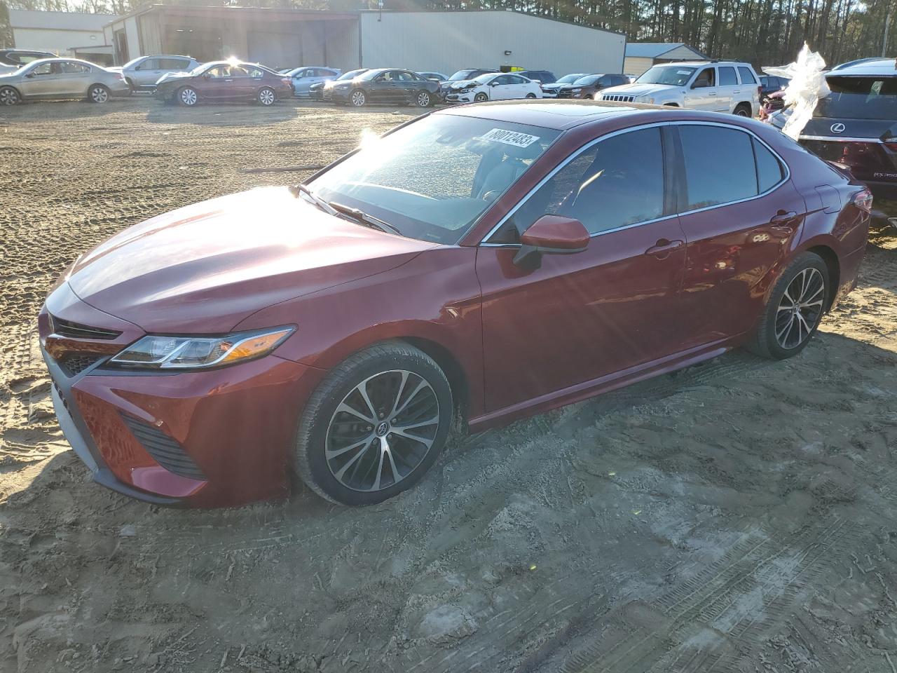 Image 1 of 2018 TOYOTA CAMRY L 2018 with VIN 4T1B11HK9JU573499