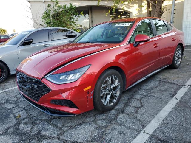 Изображение 1 2021 HYUNDAI SONATA SEL 2021 с VIN KMHL64JA8MA155112