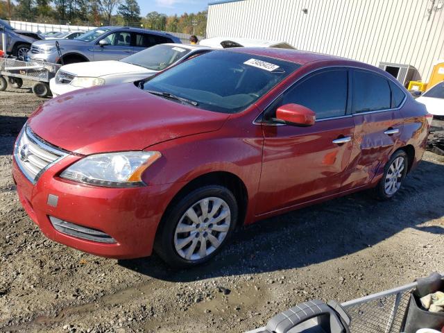 Image 1 of 2015 NISSAN SENTRA S 2015 with VIN 3N1AB7AP3FL652757