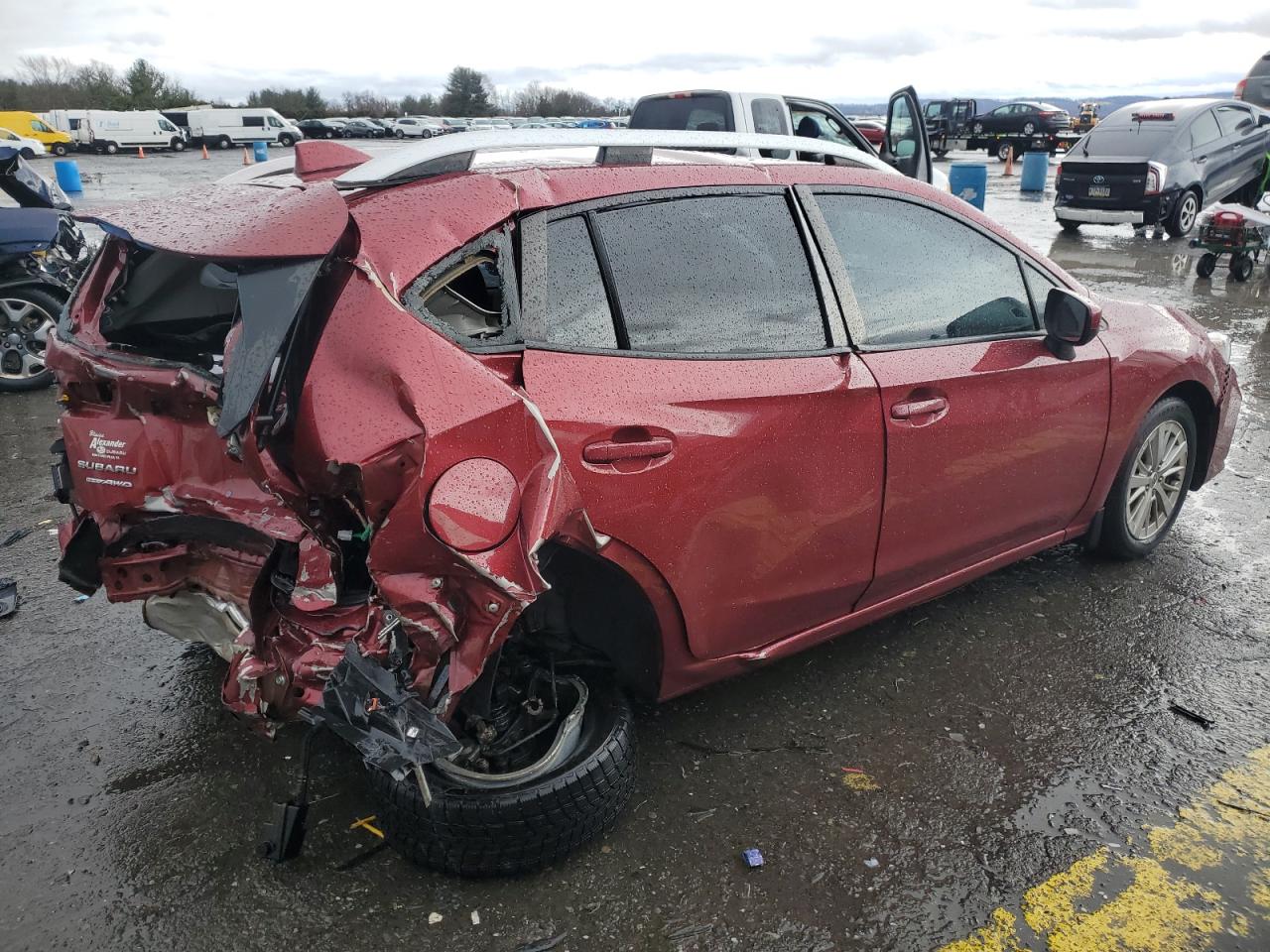 Image 3 of 2017 SUBARU IMPREZA PREMIUM PLUS 2017 with VIN 4S3GTAD62H3732828