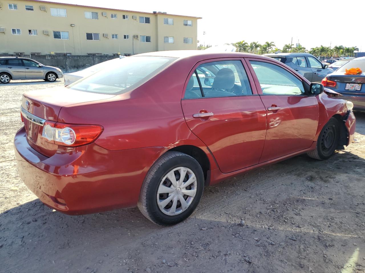 Image 3 of 2012 TOYOTA COROLLA BASE 2012 with VIN 5YFBU4EE0CP015360