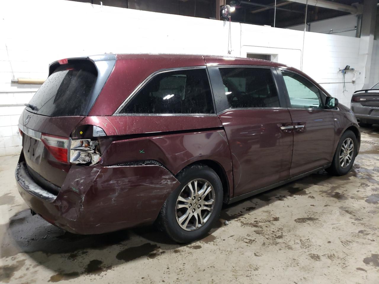 Image 3 of 2013 HONDA ODYSSEY EXL 2013 with VIN 5FNRL5H66DB011502
