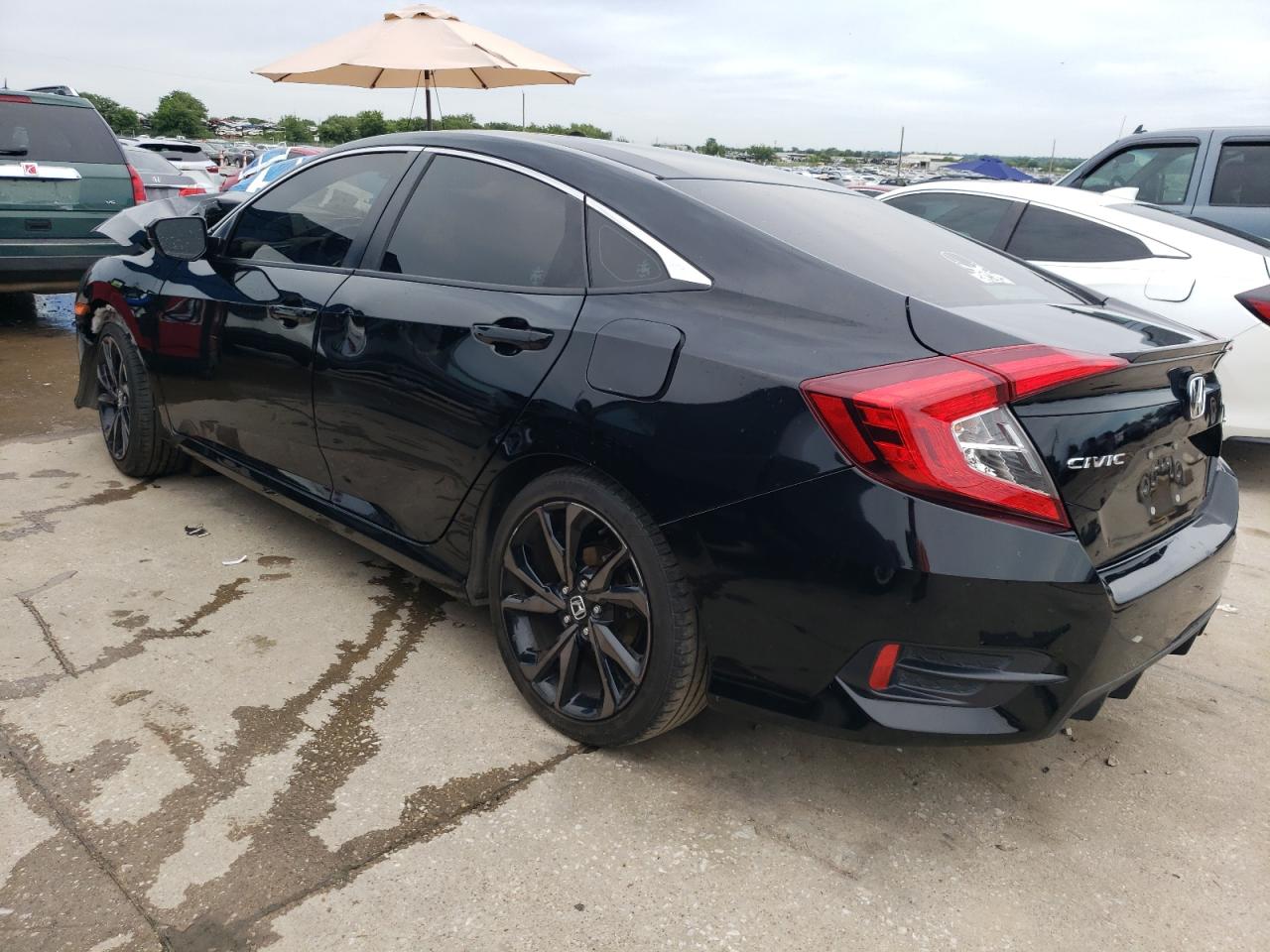 Image 2 of 2019 HONDA CIVIC SPORT 2019 with VIN 19XFC2F87KE013705
