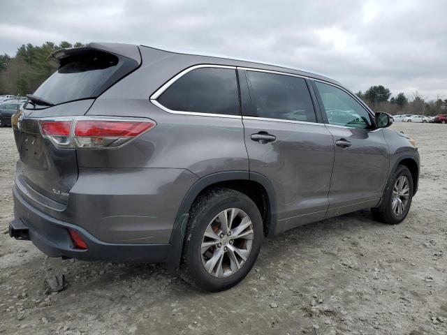 Изображение 3 2015 TOYOTA HIGHLANDER XLE 2015 с VIN 5TDJKRFH8FS172752