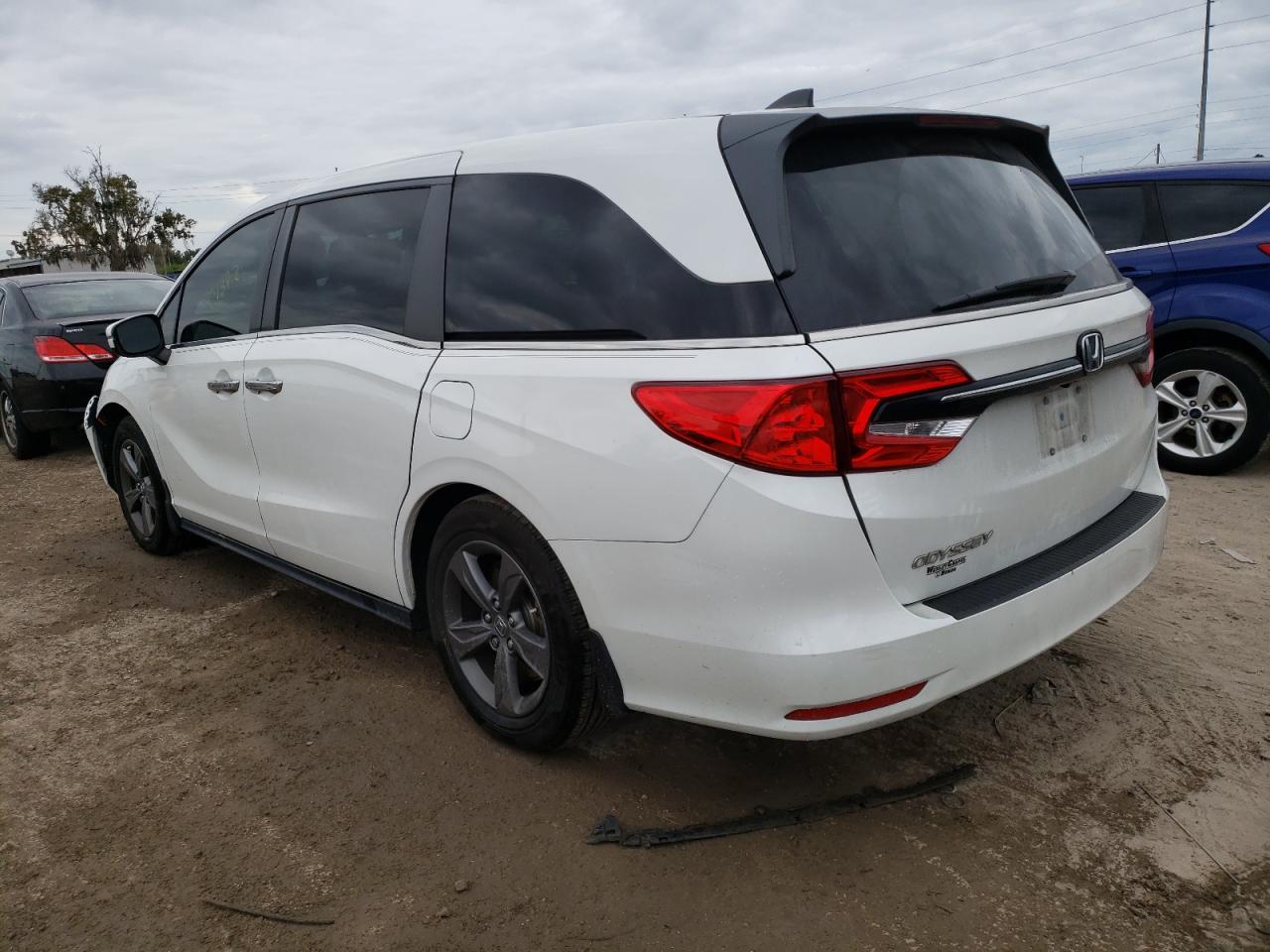 Image 2 of 2021 HONDA ODYSSEY EX 2021 with VIN 5FNRL6H54MB044527