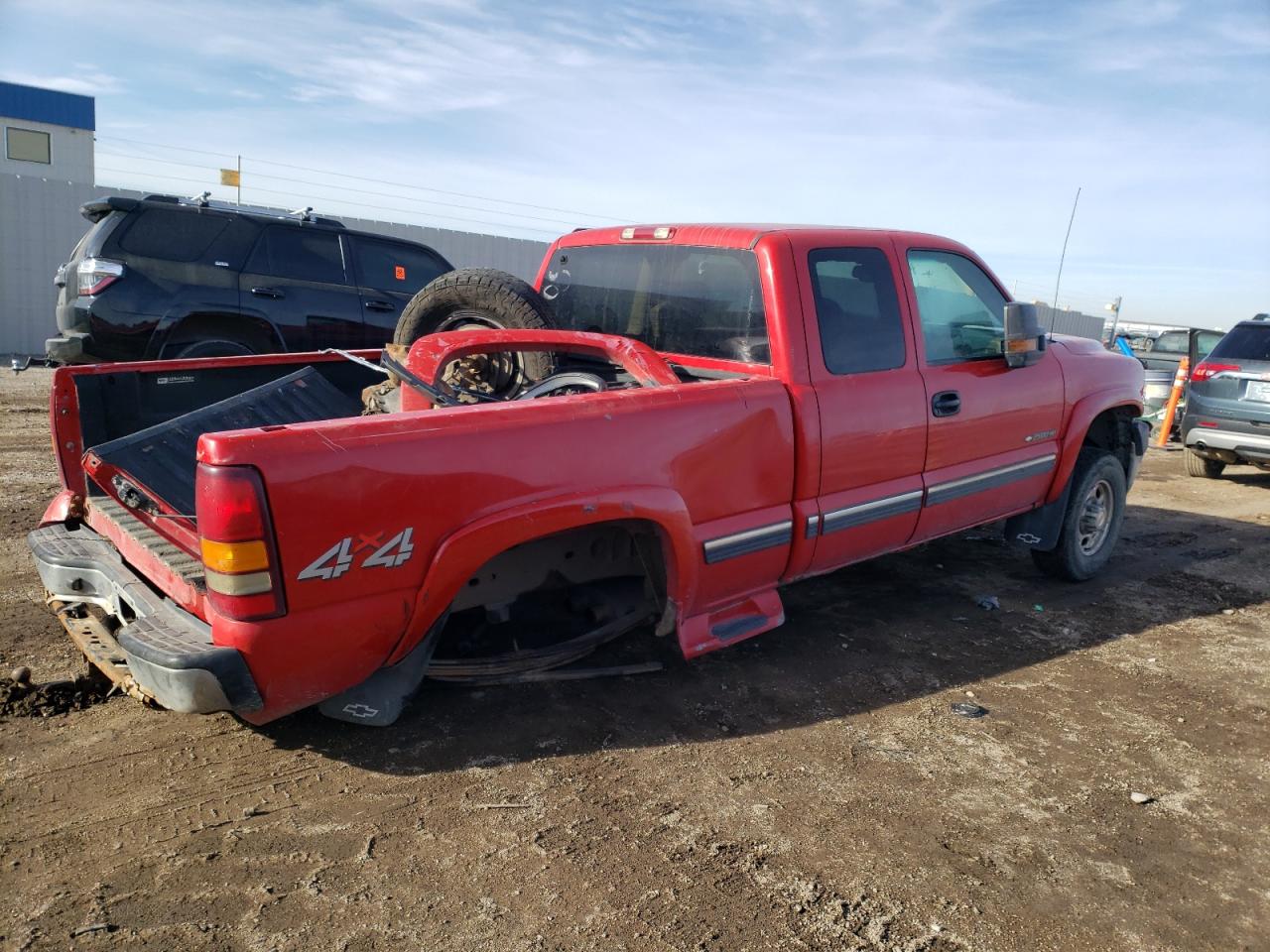 Изображение 3 2002 CHEVROLET SILVERADO K2500 HEAVY DUTY 2002 с VIN 1GCHK29U72E201625
