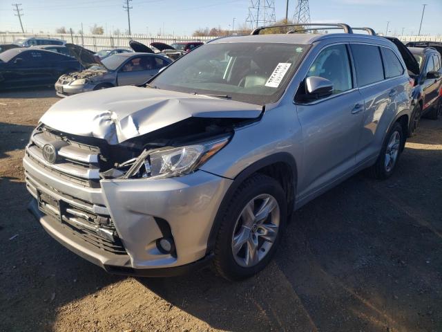 Image 1 of 2018 TOYOTA HIGHLANDER LIMITED 2018 with VIN 5TDDZRFH2JS817218