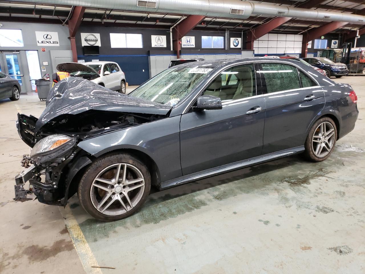 Image 1 of 2014 MERCEDES-BENZ E 350 4MATIC 2014 with VIN WDDHF8JB0EA825138