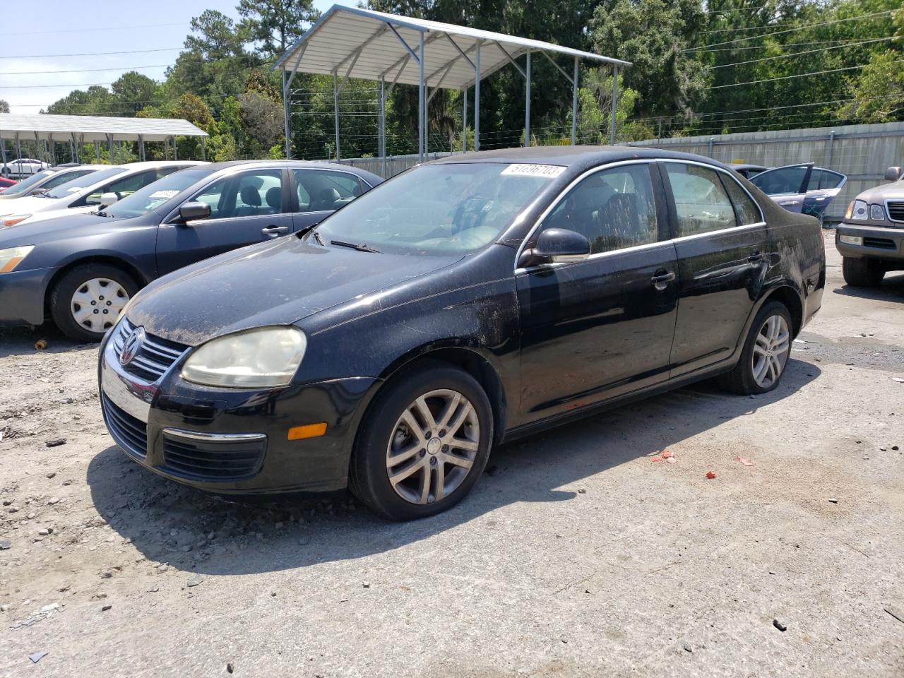 Image 1 of 2006 VOLKSWAGEN JETTA 2.5 2006 with VIN 3VWRF71KX6M683519