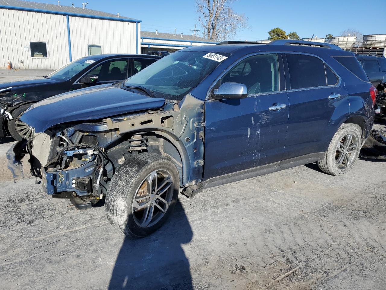 Image 1 of 2017 CHEVROLET EQUINOX PREMIER 2017 with VIN 2GNALDEK7H6214376