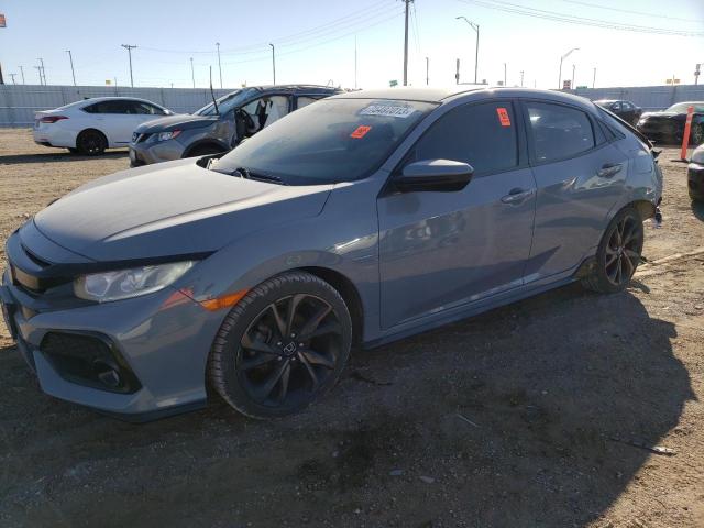 Image 1 of 2019 HONDA CIVIC SPORT 2019 with VIN SHHFK7G45KU200803