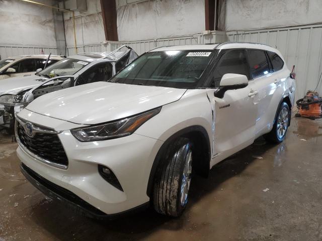 Image 1 of 2021 TOYOTA HIGHLANDER HYBRID LIMITED 2021 with VIN 5TDDBRCH9MS019781