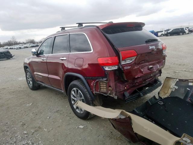 Obraz 3 z 2016 JEEP GRAND CHEROKEE LIMITED 2016 z VIN 1C4RJEBG6GC372592