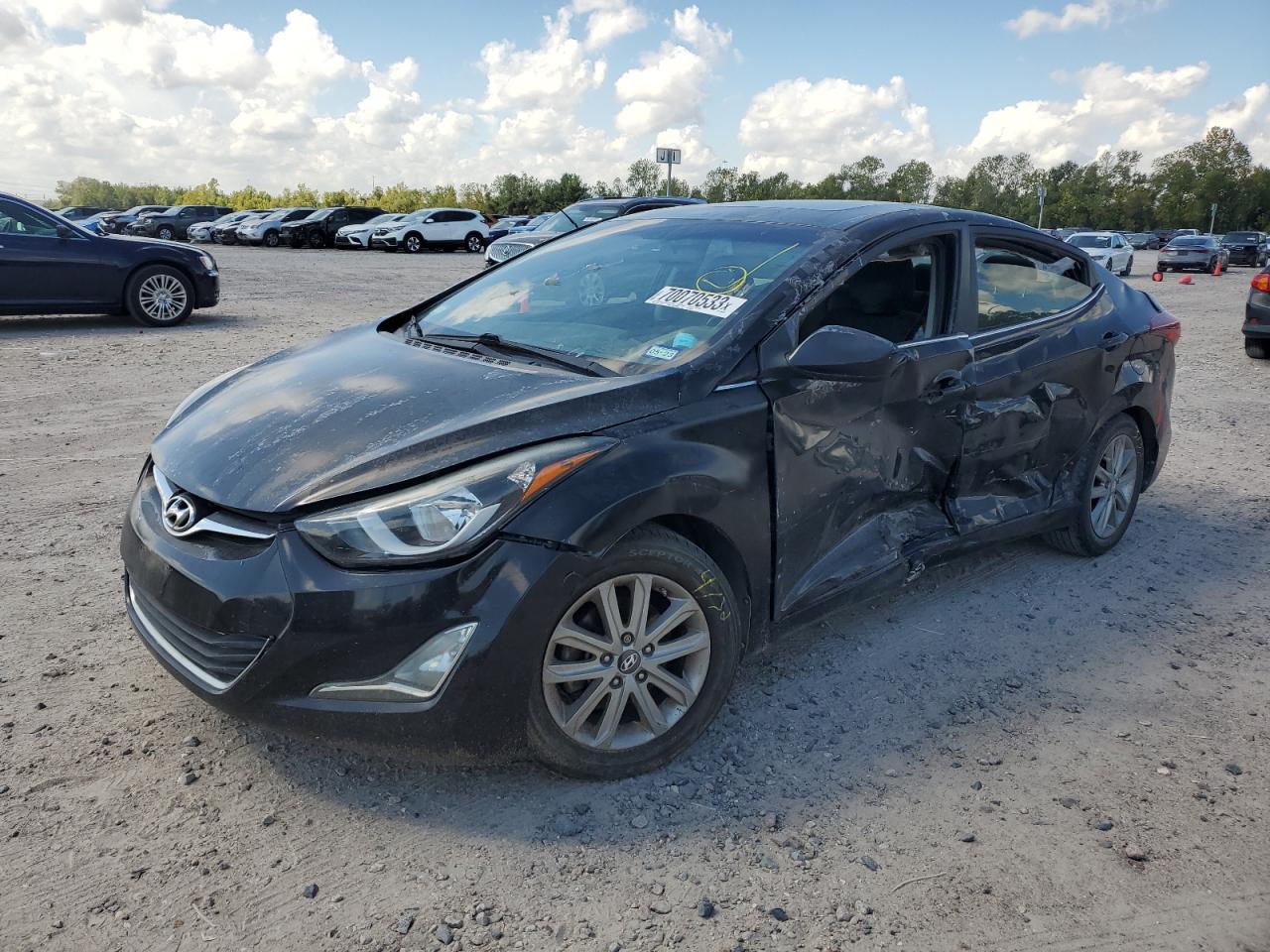 Obraz 1 z 2015 HYUNDAI ELANTRA SE 2015 z VIN KMHDH4AE3FU260661