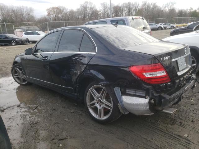 Image 2 of 2013 MERCEDES-BENZ C-CLASS 300 4MATIC 2013 with VIN WDDGF8AB3DR291211