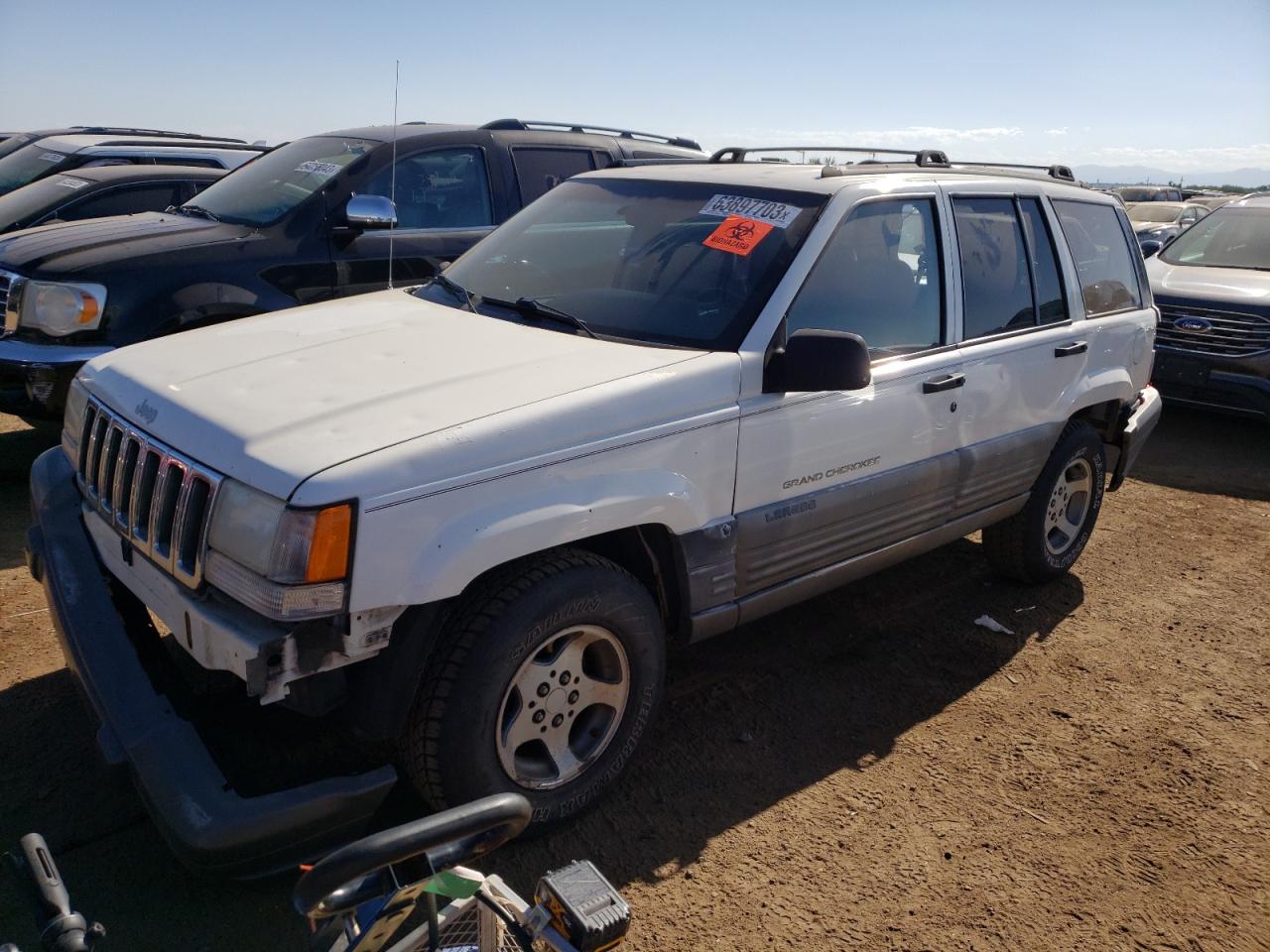 Image 1 of 1997 JEEP GRAND CHEROKEE LAREDO 1997 with VIN 1J4GZ58Y0VC719972