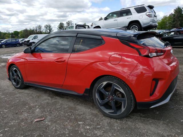 Image 2 of 2019 HYUNDAI VELOSTER TURBO 2019 with VIN KMHTH6AB9KU019209