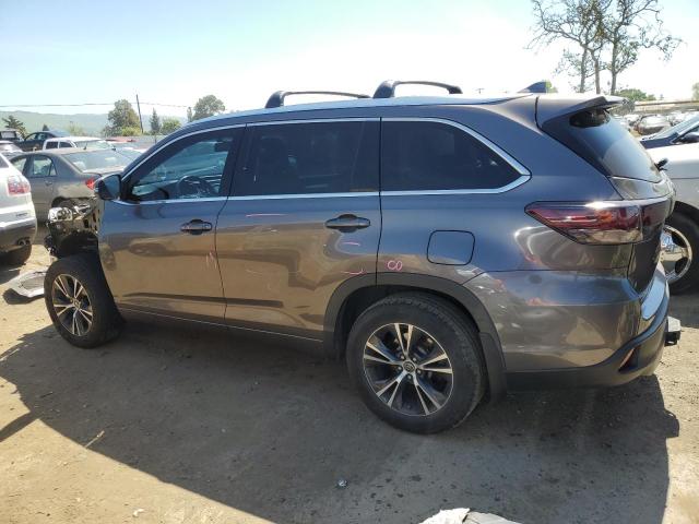 Image 2 of 2016 TOYOTA HIGHLANDER XLE 2016 with VIN 5TDJKRFH8GS278829