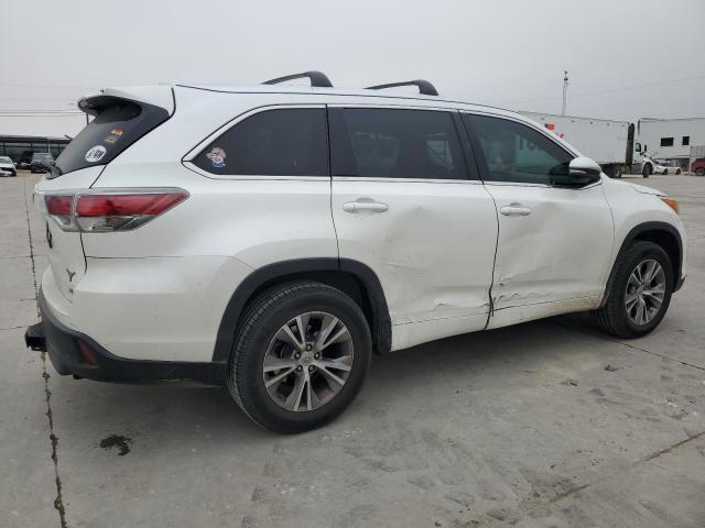 Image 3 of 2015 TOYOTA HIGHLANDER XLE 2015 with VIN 5TDKKRFH1FS041070
