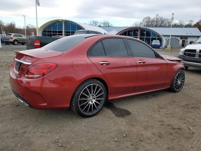 Image 3 of 2016 MERCEDES-BENZ C 300 4MATIC 2016 with VIN 55SWF4KBXGU175896