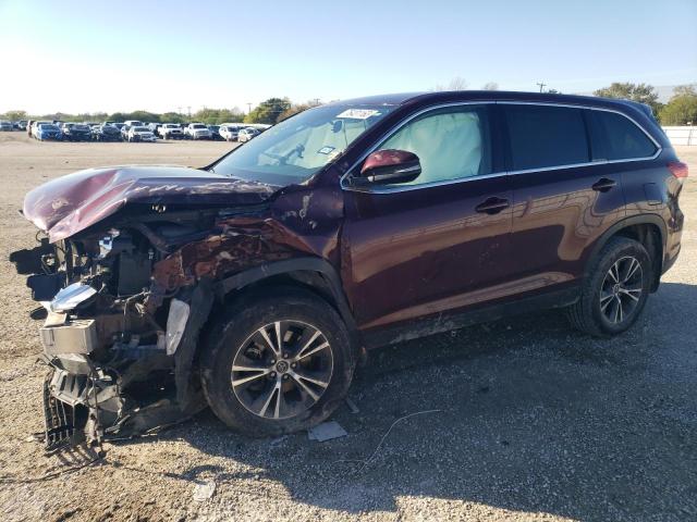 Изображение 1 2019 TOYOTA HIGHLANDER LE 2019 с VIN 5TDZZRFH9KS352654