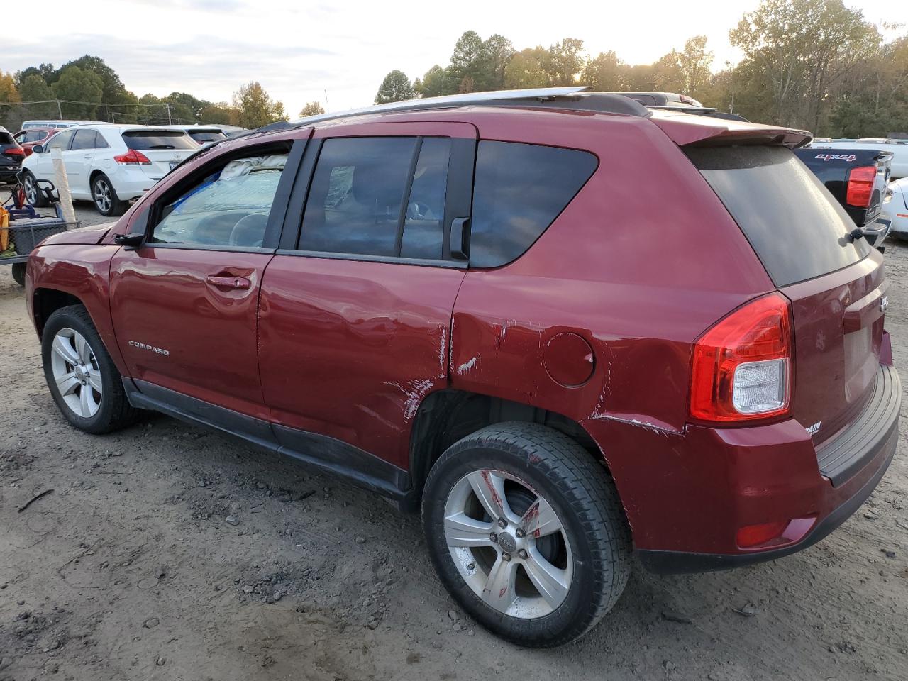 Image 2 of 2011 JEEP COMPASS SPORT 2011 with VIN 1J4NT1FA6BD175054