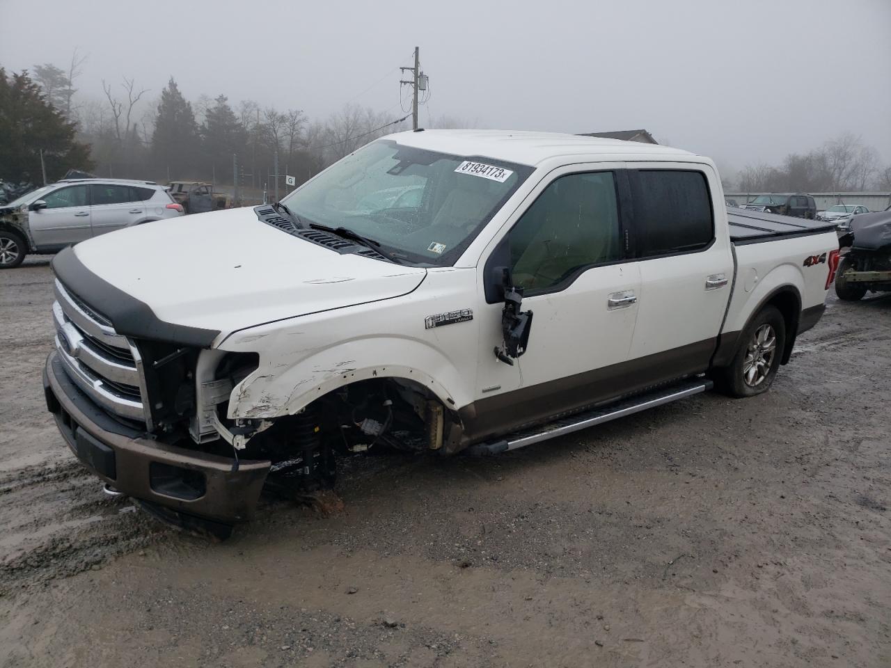 Image 1 of 2015 FORD F150 SUPERCREW 2015 with VIN 1FTEW1EG4FFA47893