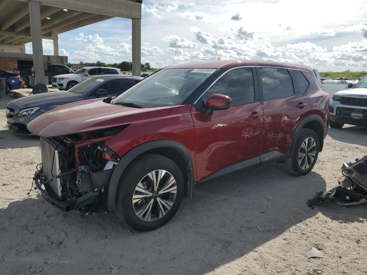 Изображение 1 2022 NISSAN ROGUE SV 2022 с VIN 5N1BT3BA4NC724587