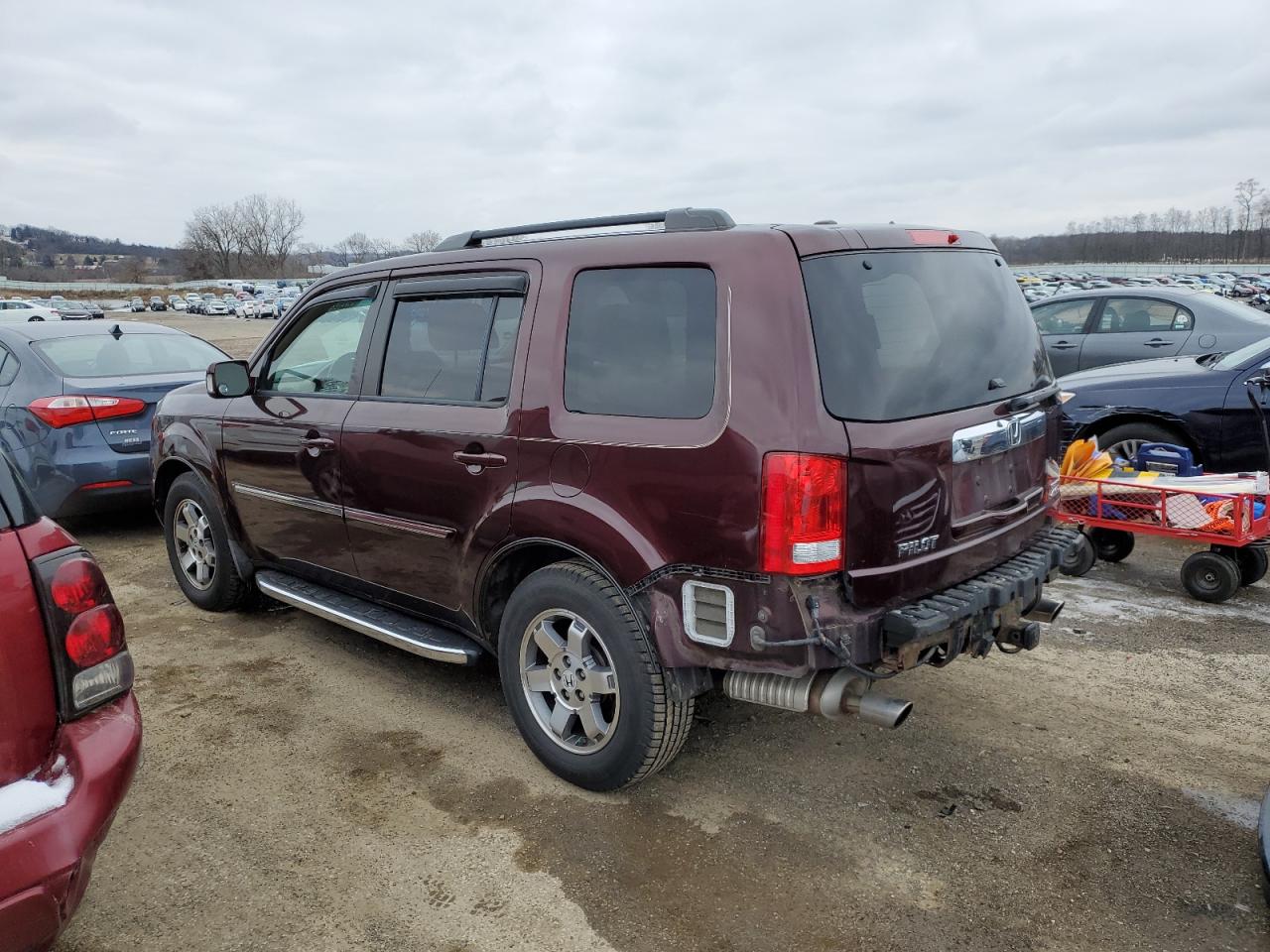 Изображение 2 2010 HONDA PILOT TOURING 2010 с VIN 5FNYF4H90AB004127
