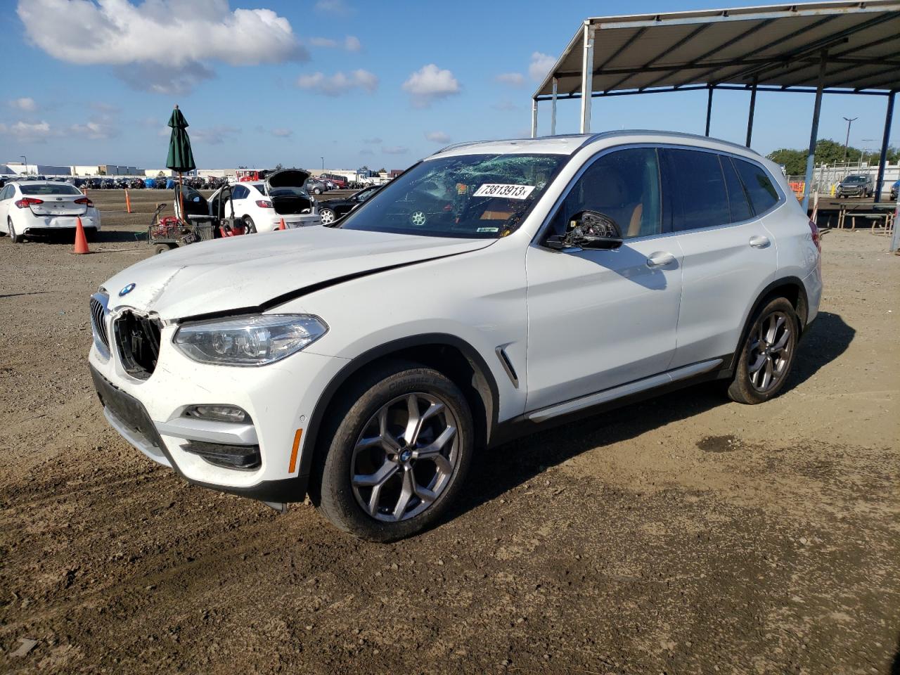 Obraz 1 z 2021 BMW X3 SDRIVE30I 2021 z VIN 5UXTY3C04M9H83328