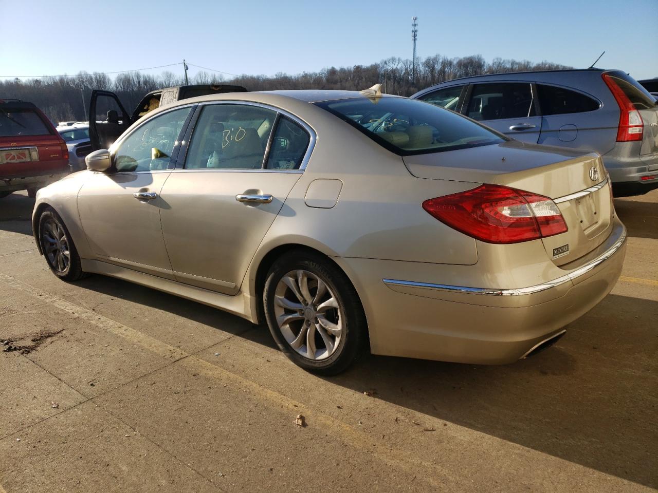 Изображение 2 2012 HYUNDAI GENESIS 3.8L 2012 с VIN KMHGC4DD4CU191943