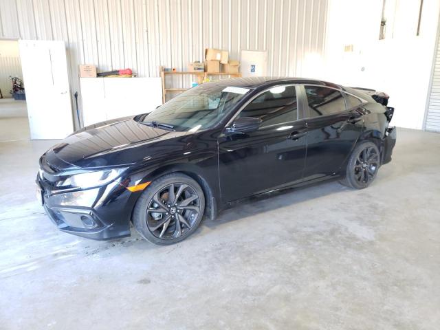 Image 1 of 2019 HONDA CIVIC SPORT 2019 with VIN 19XFC2F83KE050413