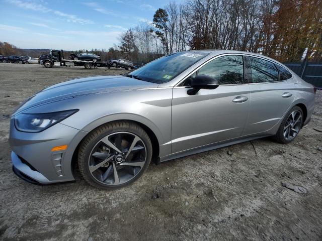 Image 1 of 2021 HYUNDAI SONATA SEL PLUS 2021 with VIN 5NPEJ4J22MH068271