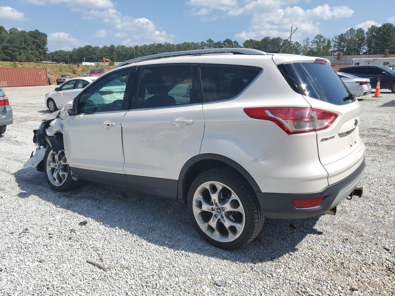 Image 2 of 2013 FORD ESCAPE TITANIUM 2013 with VIN 1FMCU0J92DUD16654