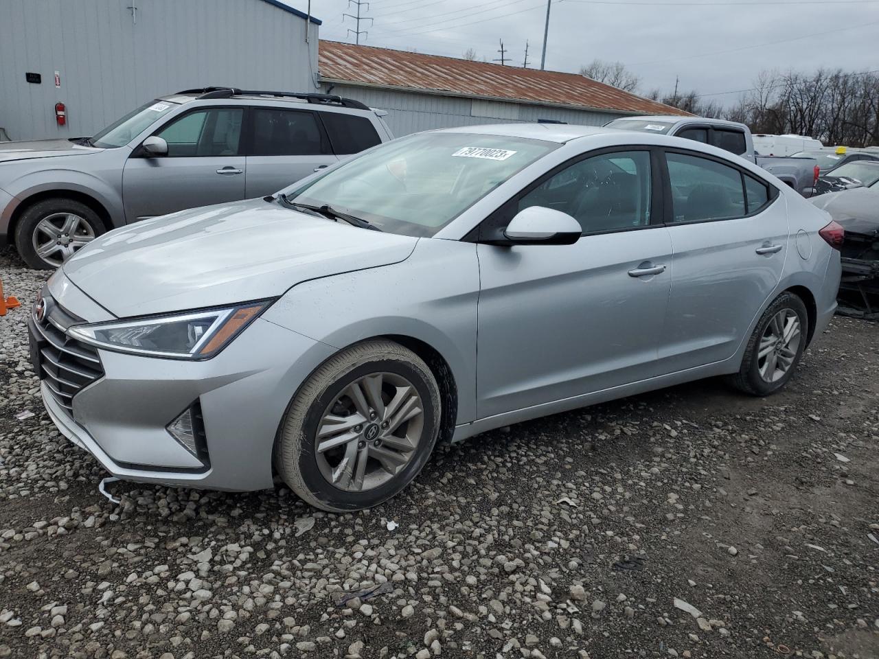 Image 1 of 2019 HYUNDAI ELANTRA SEL 2019 with VIN 5NPD84LF4KH413658