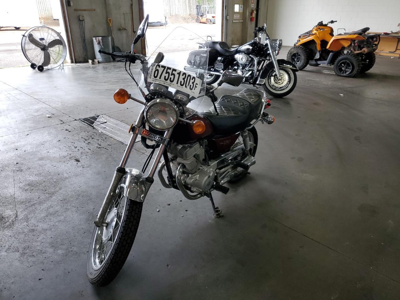 Image 2 of 1982 HONDA CM250 C 1982 with VIN JH2MC060XCK001625