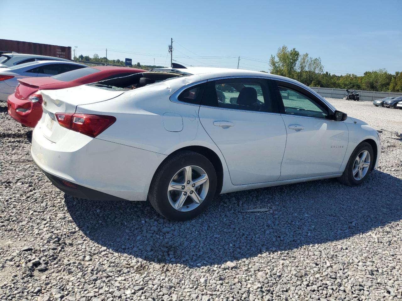 Image 3 of 2021 CHEVROLET MALIBU LS 2021 with VIN 1G1ZC5ST7MF088107