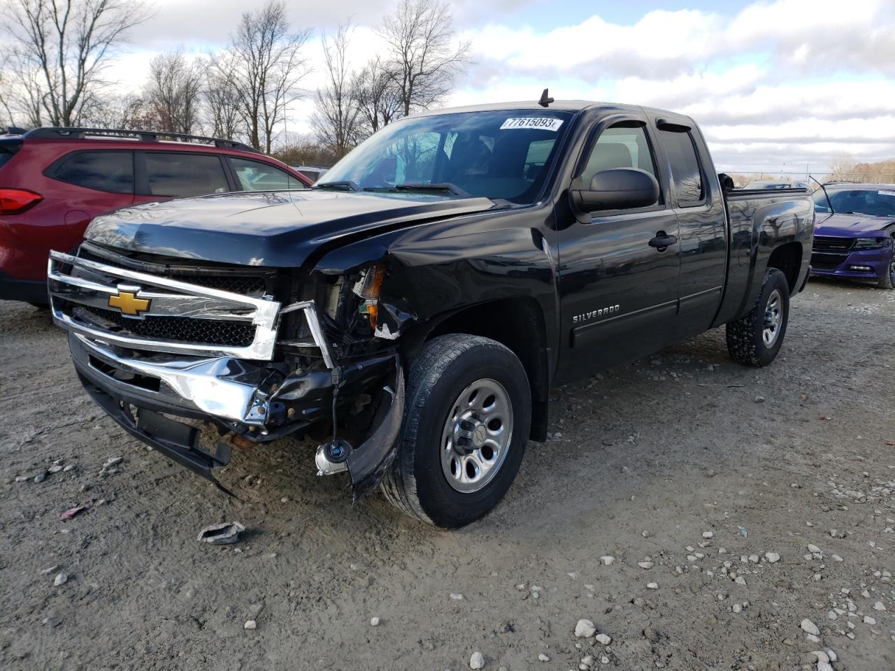 Obraz 1 z 2011 CHEVROLET SILVERADO K1500 LT 2011 z VIN 1GCRKSE3XBZ415065