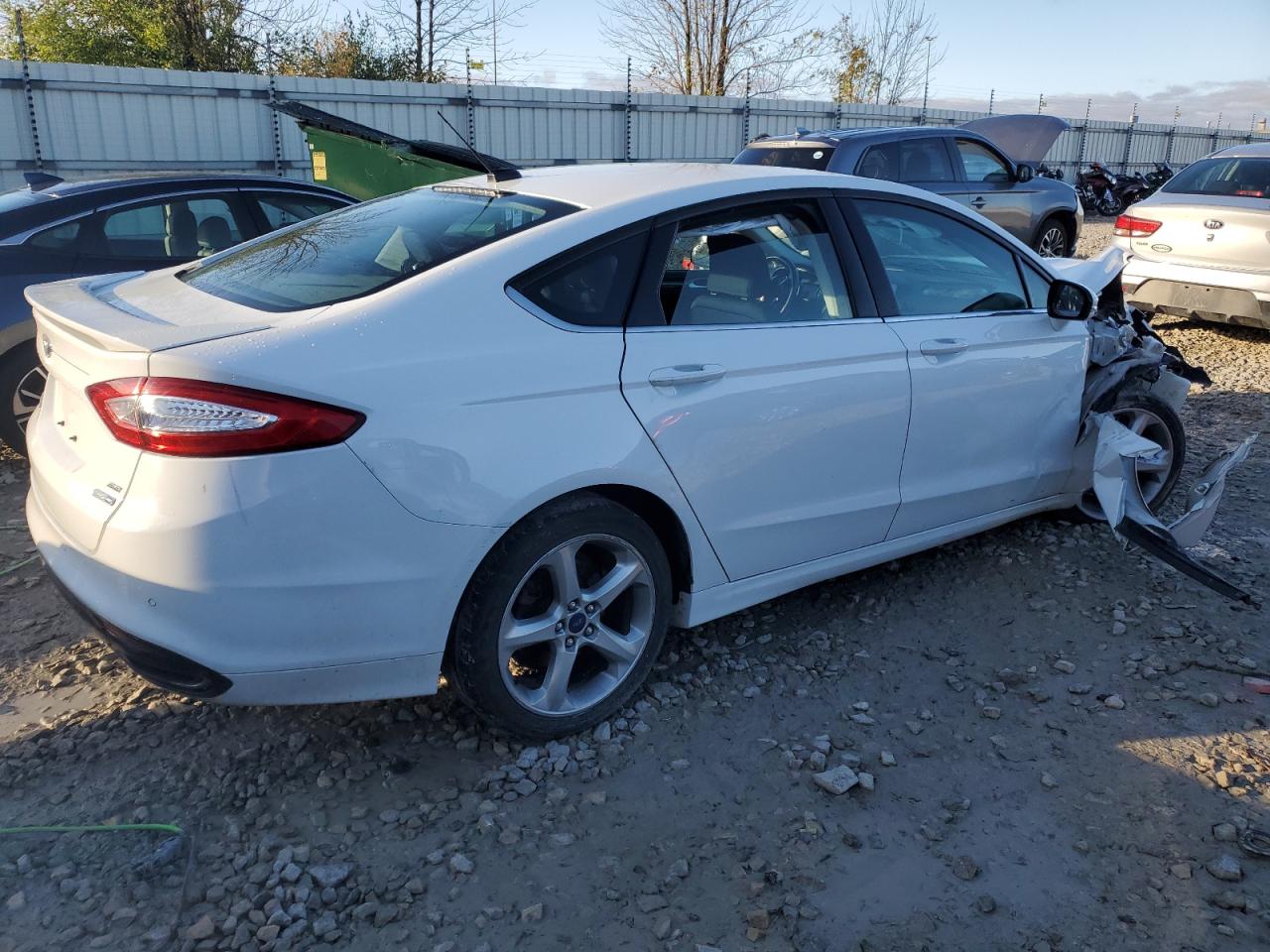 Изображение 3 2016 FORD FUSION SE 2016 с VIN 3FA6P0T91GR263002