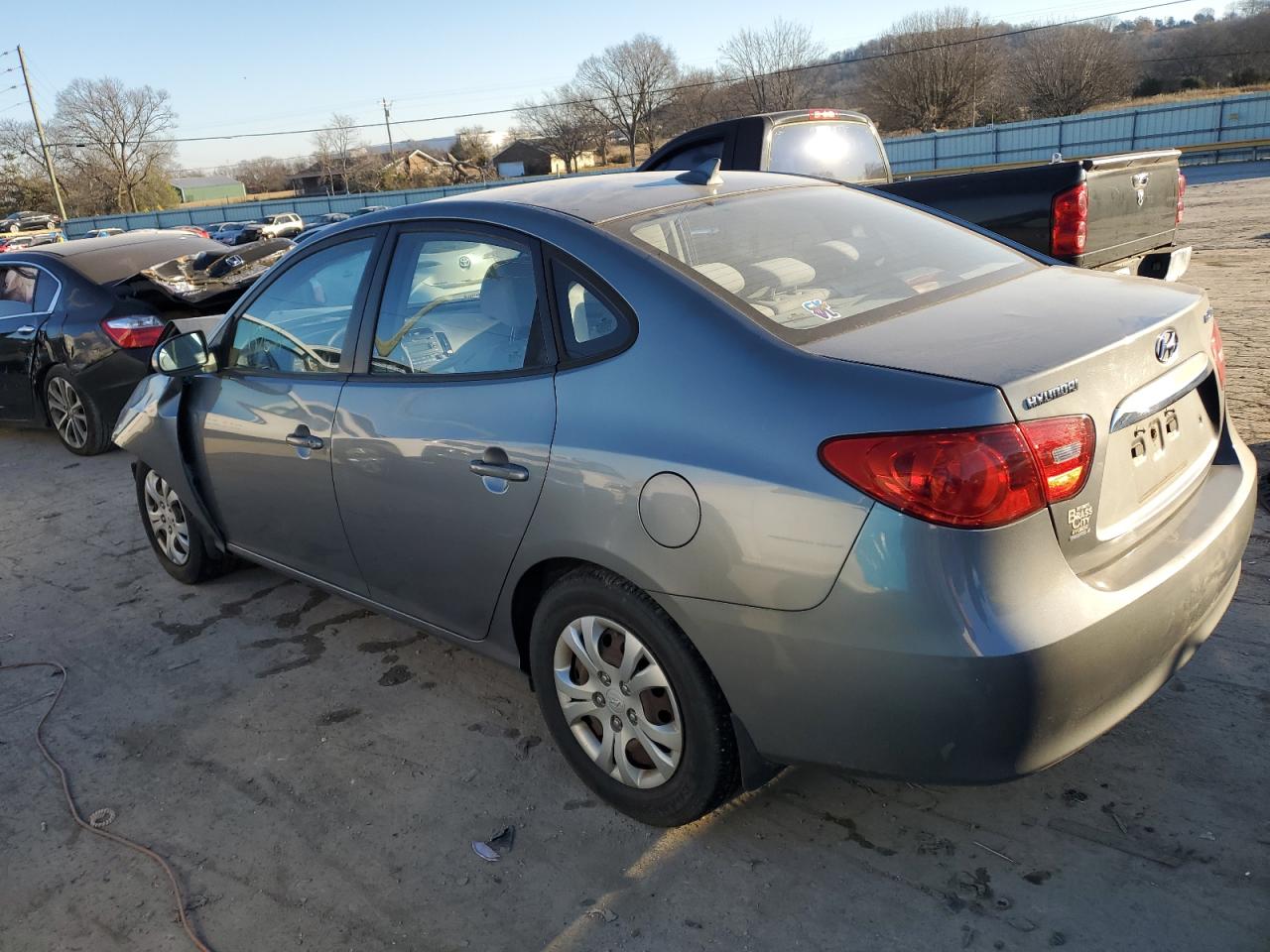 Image 2 of 2010 HYUNDAI ELANTRA BLUE 2010 with VIN KMHDU4ADXAU082484